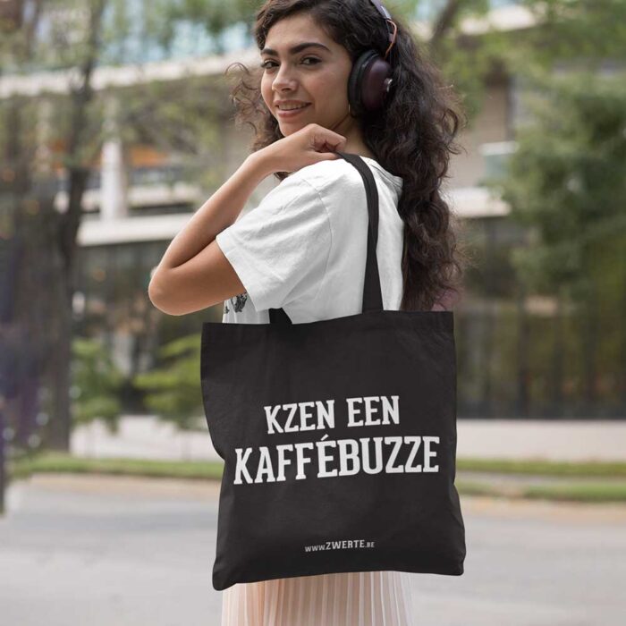 Animated coffee tote bags Zwerte koffie