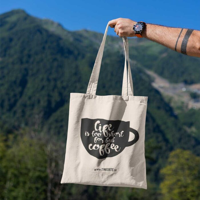 Life is too short for bad coffee Tote bag