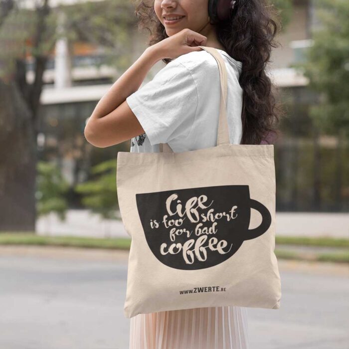 Life is too short for bad coffee Tote bag